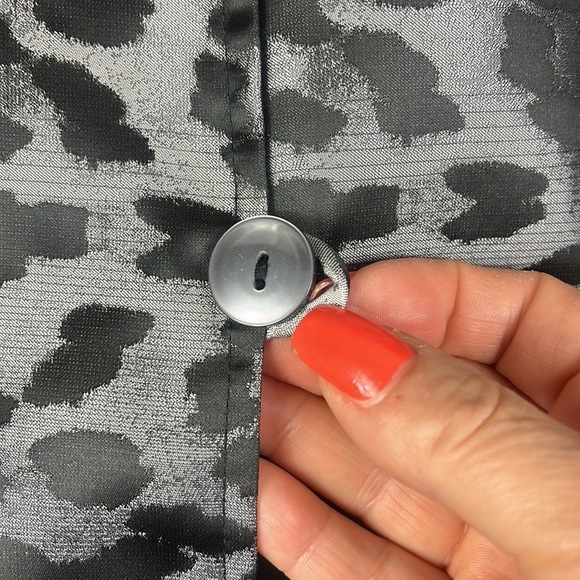 Jones New York Woman Cape/jacket animal print button dwn Sz 2X - Picture 9 of 12